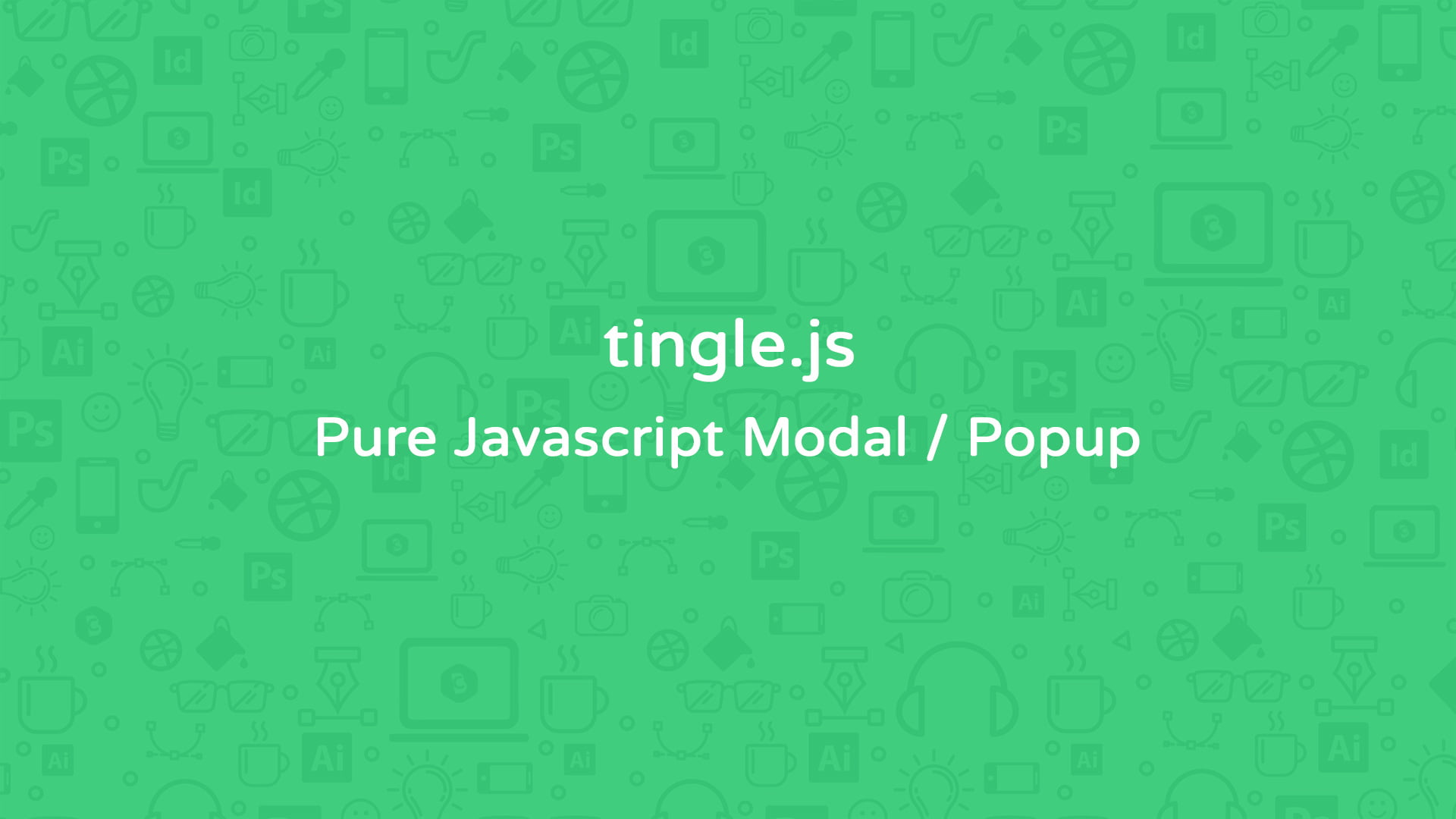Tingle Js Pure JavaScript Modal Popup