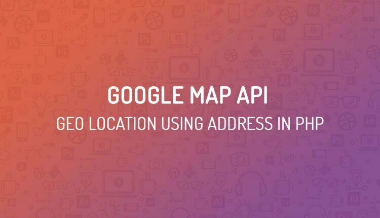 php google map api