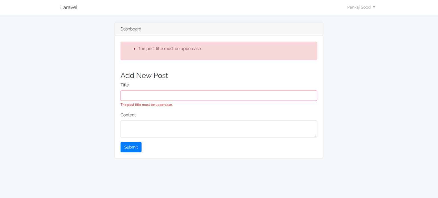 Laravel Custom Validation Rules Codebriefly