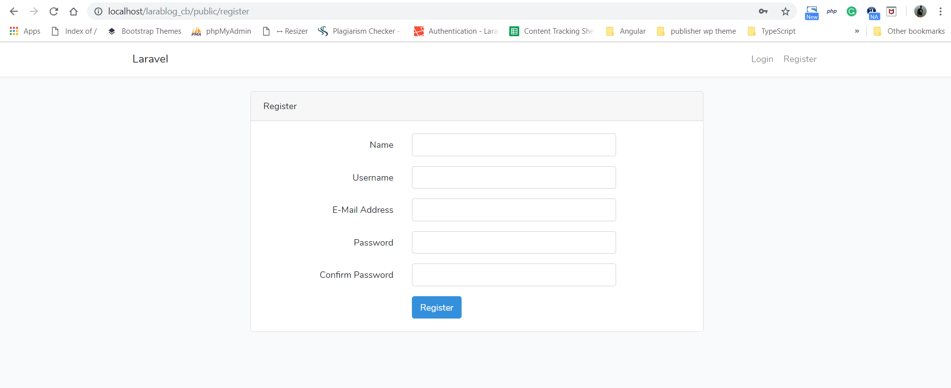 Laravel Authentication with Username or Email