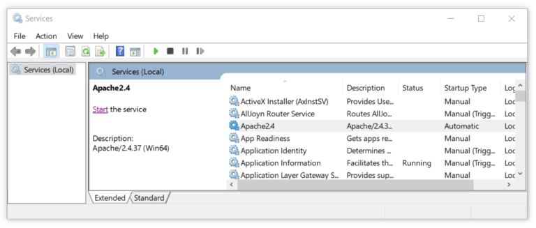 Apache ssl настройка windows