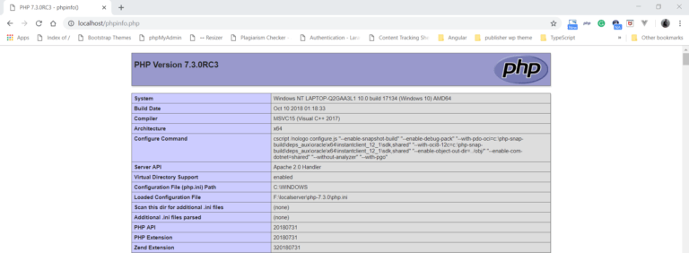 How to Setup Apache, PHP & MySql on Windows 10 - Codebriefly