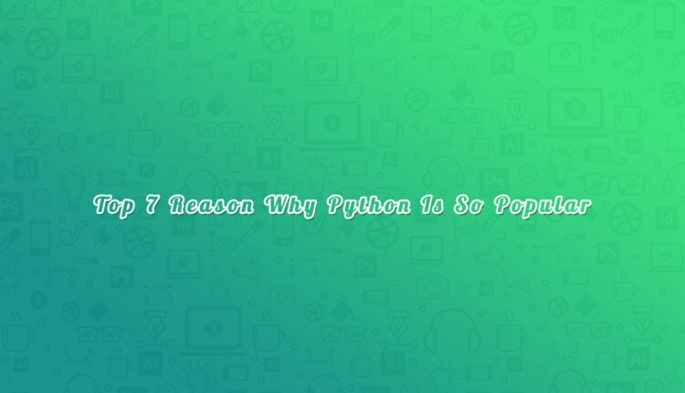 Top 7 Reason Why Python Is So Popular