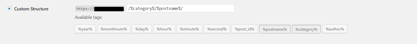 Remove Category from URL WordPress