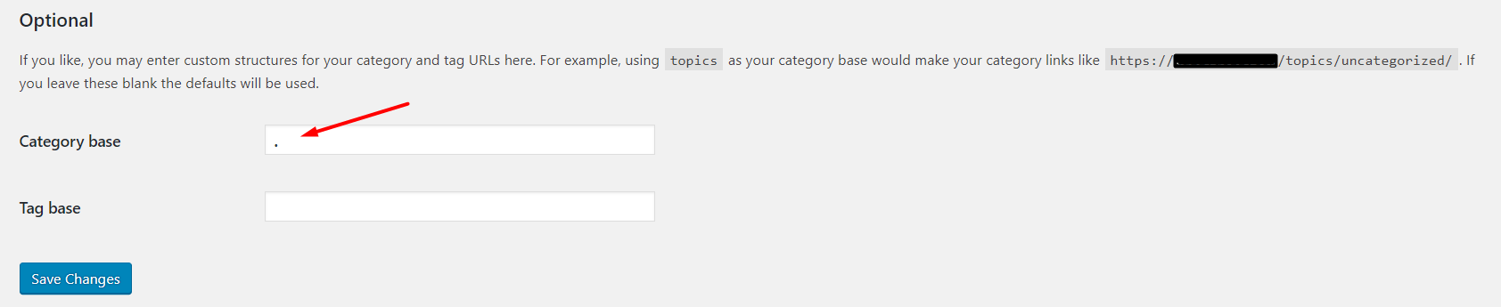 Remove Category from URL WordPress