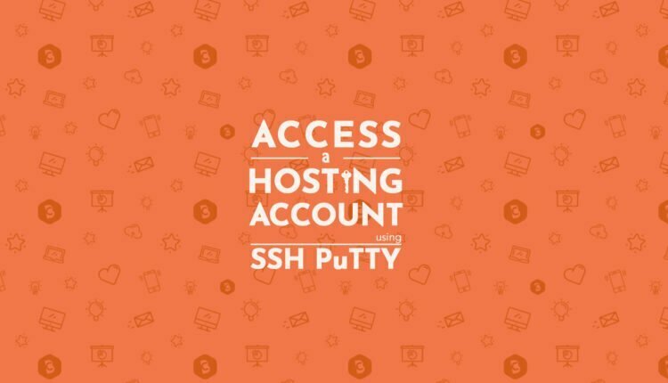 Access a Hosting Account using SSH Key with PuTTY