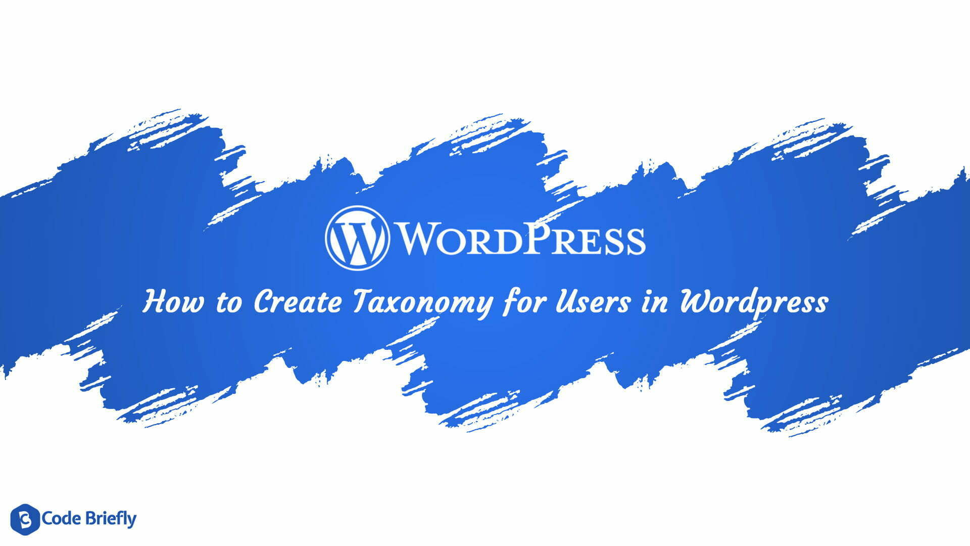 How to Create Users Taxonomy in WordPress